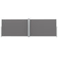 Instahut Side Awning Sun Shade Outdoor Retractable Privacy Screen 2x6M Grey
