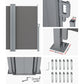 Instahut Side Awning Sun Shade Outdoor Retractable Privacy Screen 2x6M Grey
