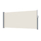 Instahut Side Awning Sun Shade Outdoor Blinds Retractable Screen 1.4x3M Cream