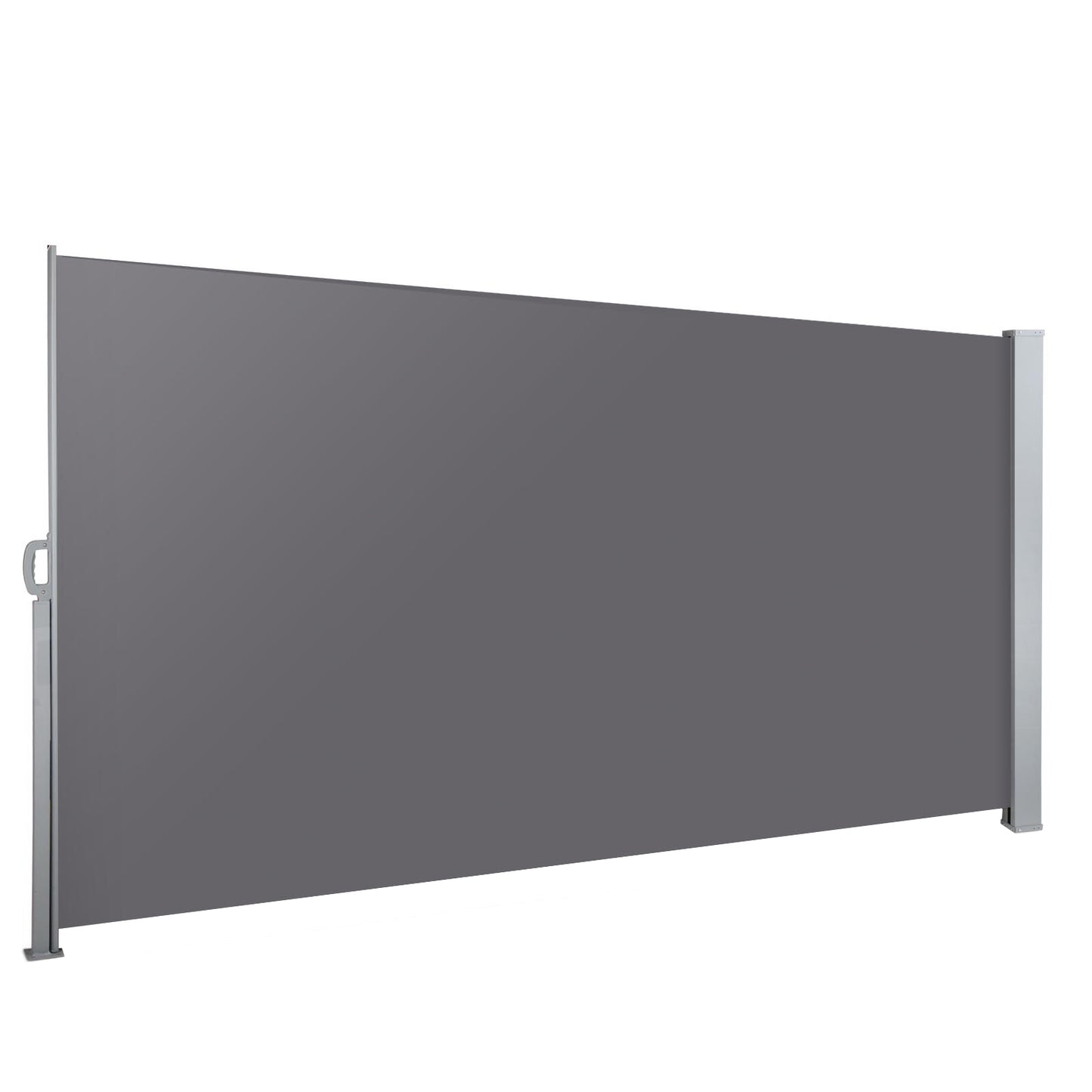 Instahut Side Awning Sun Shade Outdoor Blinds Retractable Screen 1.4x3M GR
