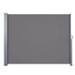 Side Awning Sun Shade Outdoor Blinds Retractable Screen 1.4x3M Grey