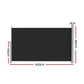 Instahut Side Awning Sun Shade Outdoor Retractable Privacy Screen 1.8X3M Black