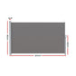 Side Awning Sun Shade Outdoor Retractable Privacy Screen 1.8X3M Grey