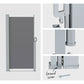 Instahut Side Awning Sun Shade Outdoor Retractable Privacy Screen 1.8x3M Grey