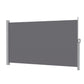 Instahut 1.8X4M Side Awning Retractable Privacy Screen Outdoor Sun Shade Grey