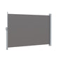 Instahut Side Awning Sun Shade Outdoor Retractable Privacy Screen 2x3M Grey