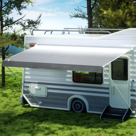 14ft Caravan Awning RV Replacement Fabric 3.95M x 2.42M