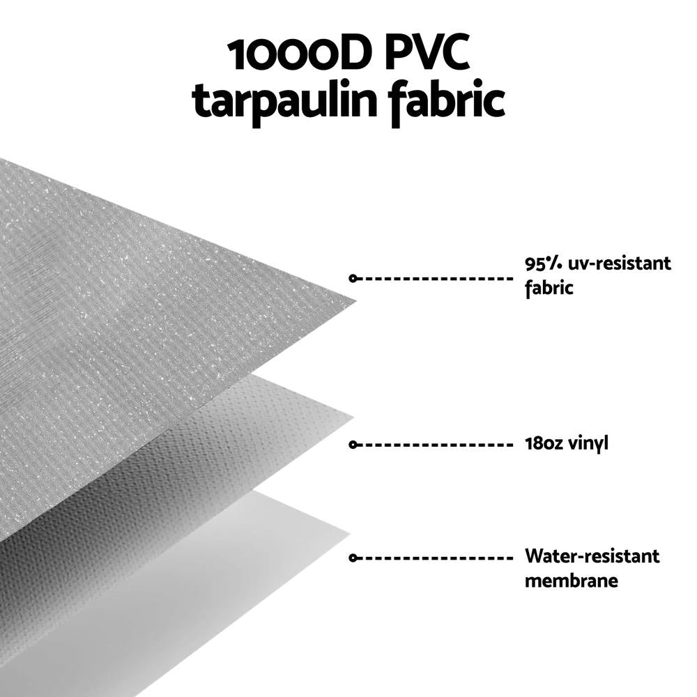 18ft Caravan Awning RV Replacement Fabric 5.20M x 2.42M