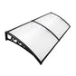 Instahut Window Door Awning 1mx2.4m Transparent