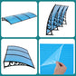 Instahut Window Door Awning 1mx3m Blue
