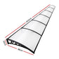 Window Door Awning Door Canopy Patio UV Sun Shield WHITE 1mx6m DIY