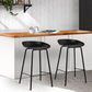 Set of 2 Koropi Metal Bar Stools - Black