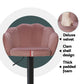 Set of 4 Naples Bar Stools Gas Lift Velvet - Pink