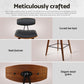 3-Piece Nerio Wood Bar Table and Stools Set Kitchen Chairs Cafe Pub