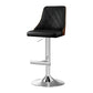 Chonchi Bar Stool Bentwood Swivel Adjustable Kitchen Counter Stool Leather - Black