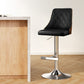 Chonchi Bar Stool Bentwood Swivel Adjustable Kitchen Counter Stool Leather - Black