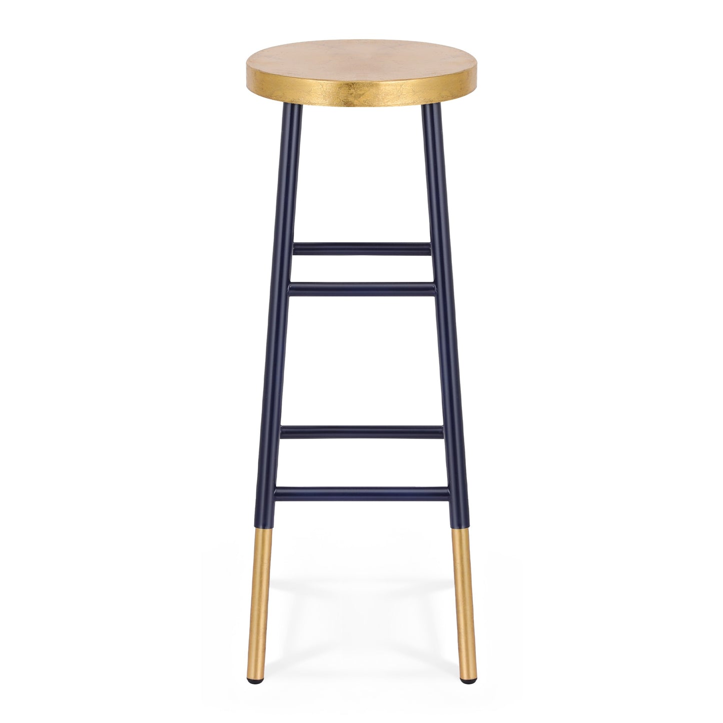Lienz Bar Stools Metal - Gold Navy
