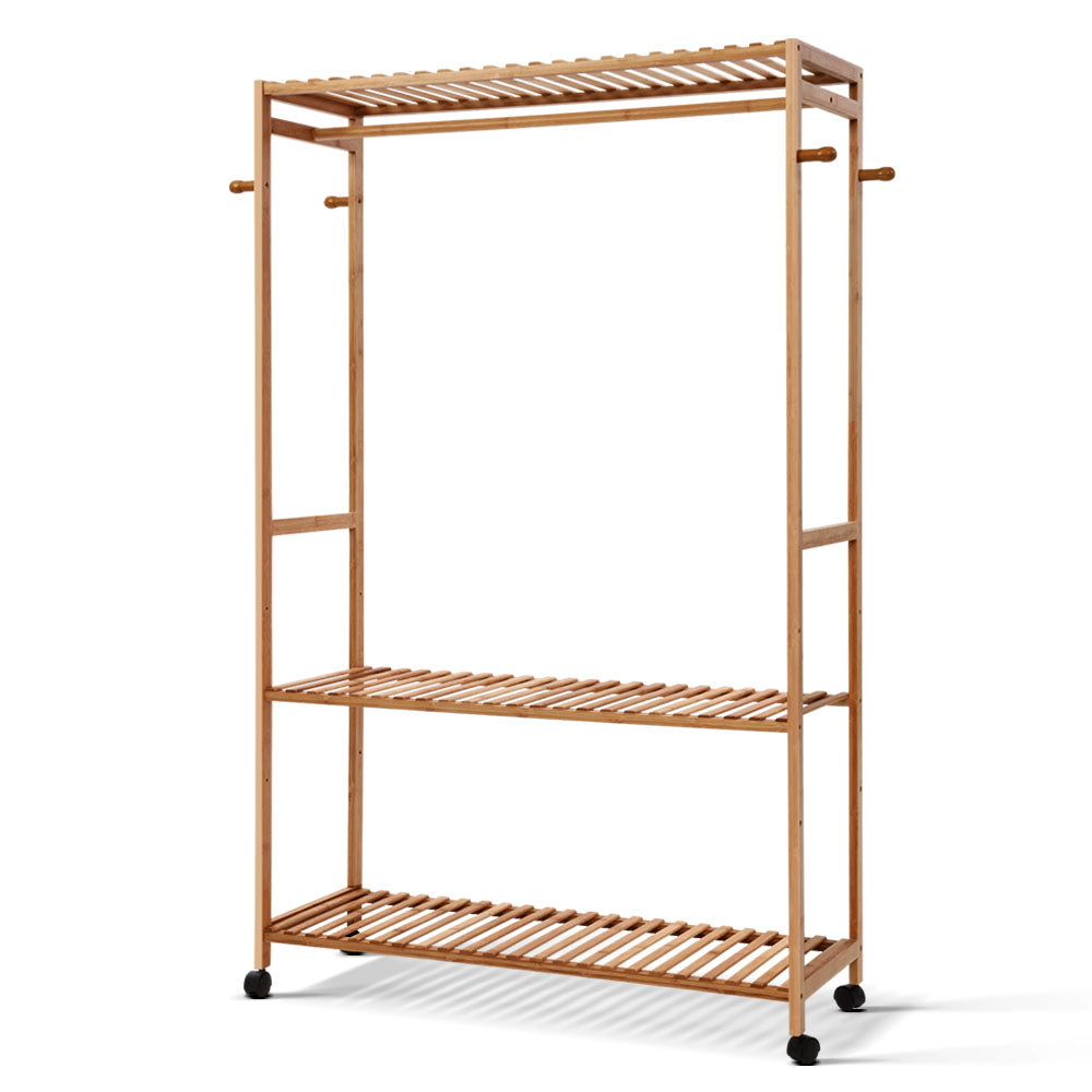 Wardrobe Clothes Rack Airer Coat Stand Hanger 165cm