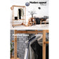 Bamboo Clothes Rack Coat Stand Garment Hanger Portable Airer
