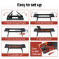 Grillz Charcoal BBQ Grill Smoker Portable Barbecue Outdoor Foldable Camping