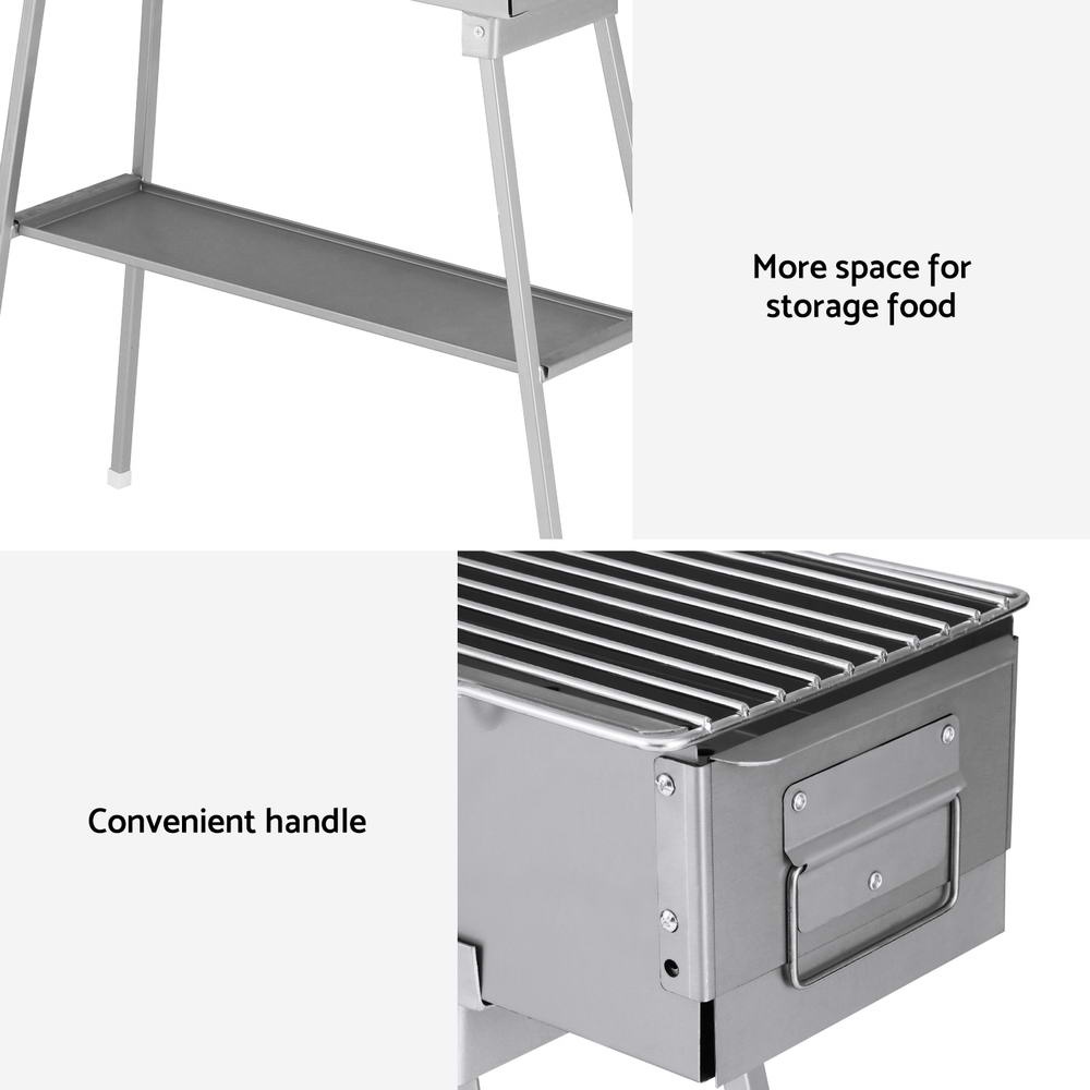 BBQ Grill Charcoal Smoker Portable Barbecue