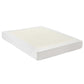 Aurex Compression Bed Frame Vacuum High Density Sponge Boucle - White Queen