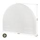 Headboard Boucle Fabric Vacuum Compressed 154cm Wide - White Double