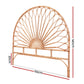 Bed Headboard Rattan - Pine Queen