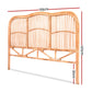 Bed Headboard Rattan - Pine Queen