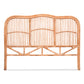 Bed Headboard Rattan - Pine Queen
