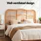 Bed Headboard Rattan - Pine Queen