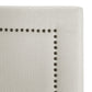 Bed Head Headboard Fabric - Beige King