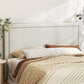 Bed Head Headboard Fabric - Beige King