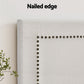 Bed Head Headboard Fabric - Beige King