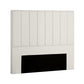 Bed Head Headboard Linen 137cm - Beige Double