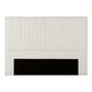 Bed Head Headboard Linen 183cm - Beige King