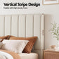 Bed Head Headboard Linen 183cm - Beige King