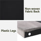 Bed Head Headboard Velvet 138cm - Grey Double