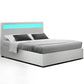 Mars Bed & Mattress Package with 22cm Mattress - White Double