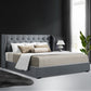 Onyx Bed & Mattress Package - Grey King