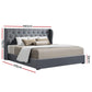 Onyx Bed & Mattress Package - Grey King