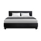 Venus Bed & Mattress Package with 34cm Mattress - Black King