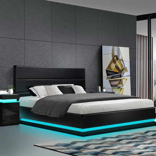 Venus Bed & Mattress Package - Black King