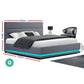 Venus Bed & Mattress Package with 34cm Mattress - Grey Queen