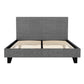 Trenton Grey Bed Frame Fabric - Double