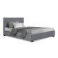 Ruby Bed & Mattress Package - Grey King Single