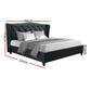Diamond Bed & Mattress Package - Charcoal Queen