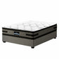 Mercury Bed & Mattress Package with 36cm Mattress Gas Lift Base - Grey King Single