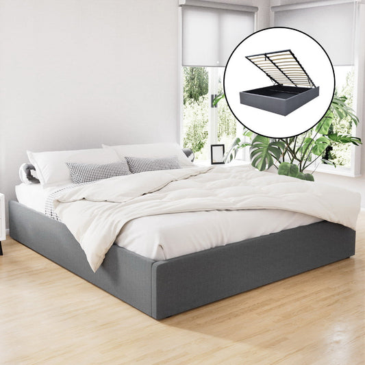 Mercury Bed & Mattress Package - Grey King