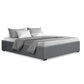 Mercury Bed & Mattress Package with 34cm Mattress - Grey Queen